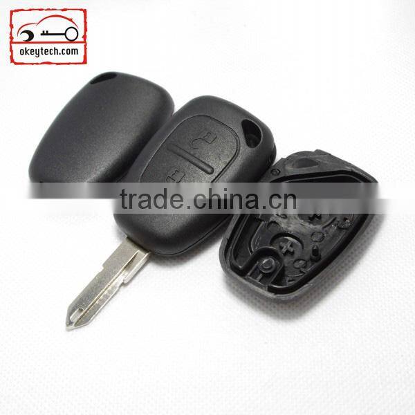 OkeyTech Renault 1 button remote key cover can put light no logo remote key cover for renault