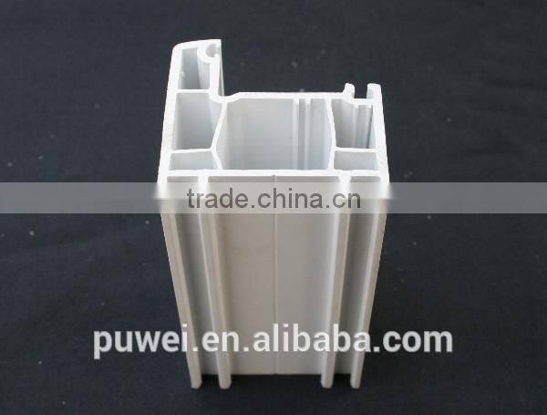 60 white pvc profile for window and doors