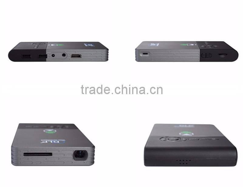 New arrival Android 4.4 OS 15000 hours 1G 8G Digital Projector Android C2 Projector