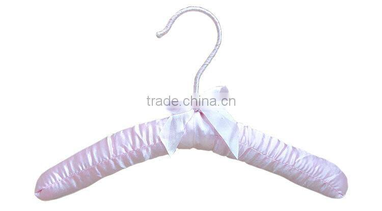 Adjustable Satin Padded Kids Hanger, Bendable Clothes Hangers for Baby