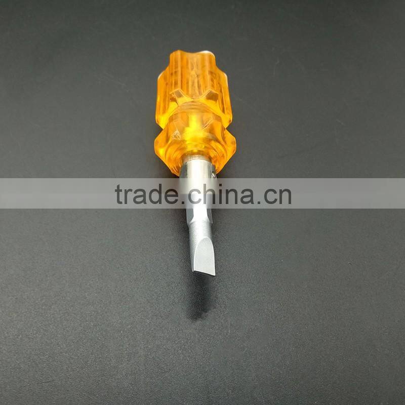 mini chrome two-way scrivewdriver