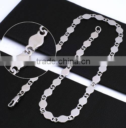 High quality stainless steel bicycle chain necklace (QN10032)