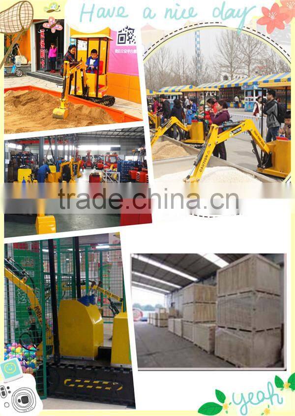 Park track excavator toys amusement educational fancy toys