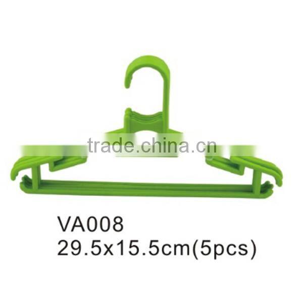 VA004 plastic clothes hanger laundry pipe hanger