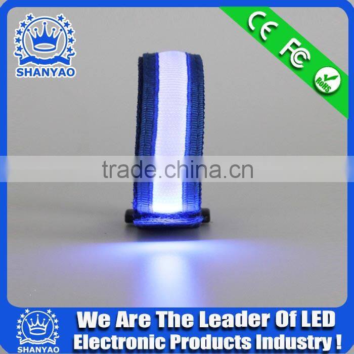 Custom Party Light Up Flashing LED Bracelet/Wristband/Bangle For Promotion