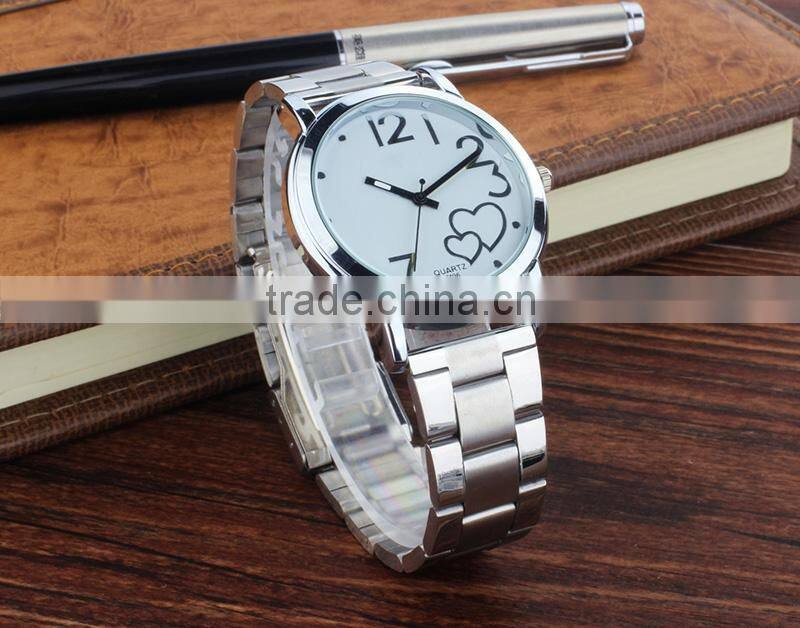 fashion lady watch 2015 most hot selling cheap alloy watch colorful fashion for couple watch set