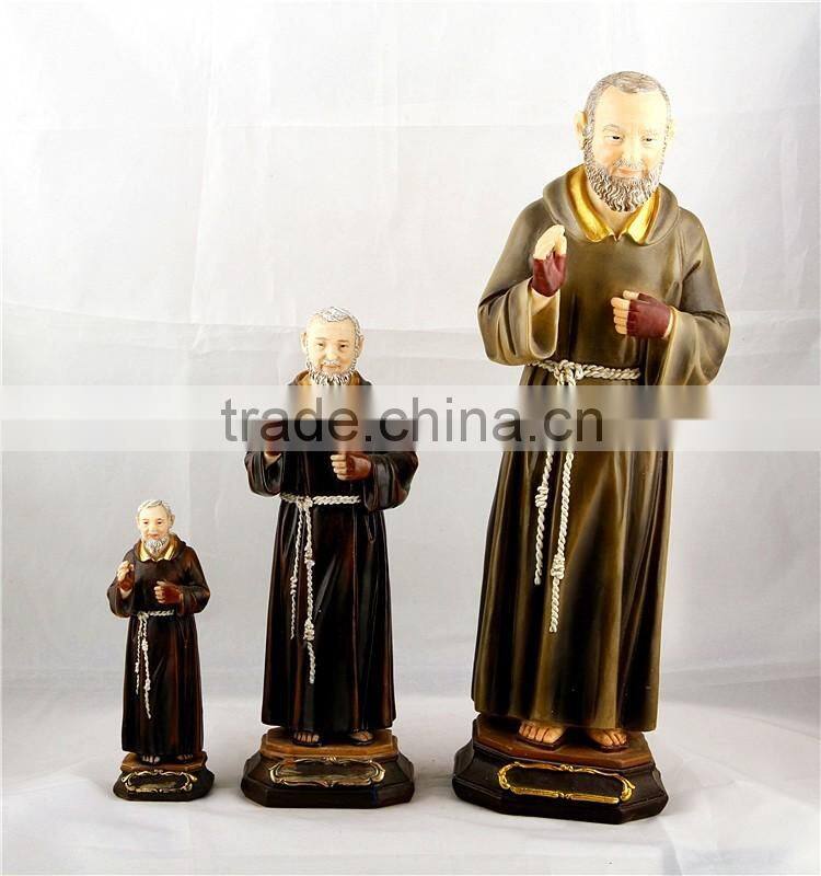 St Saint Francis Statue catholic figure religious figurine