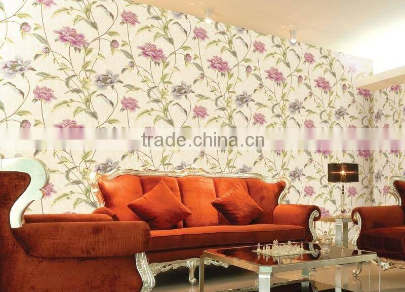 deep embossed vinyl italian style wallpaper for country home decor