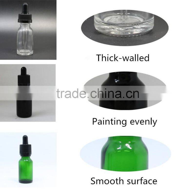 E liquid bottle with dropper glass bottle 1oz with skull shape glass dropper bottle for e-juice