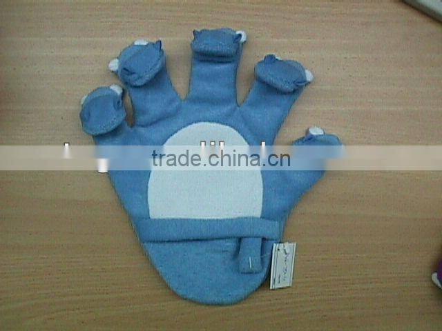 Lovely Bathing Animal Hand Glove Puppet for kid