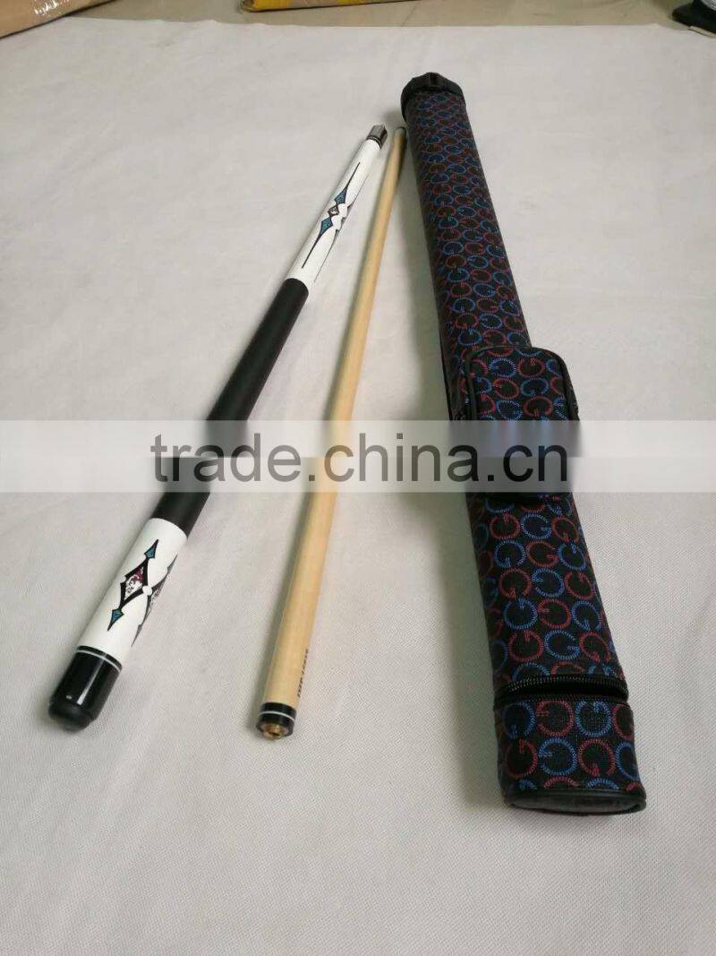 57 inch High quality 1/2 joint Maple billiard pool cue set with cue case/ Billiard cue set / Factory promotion