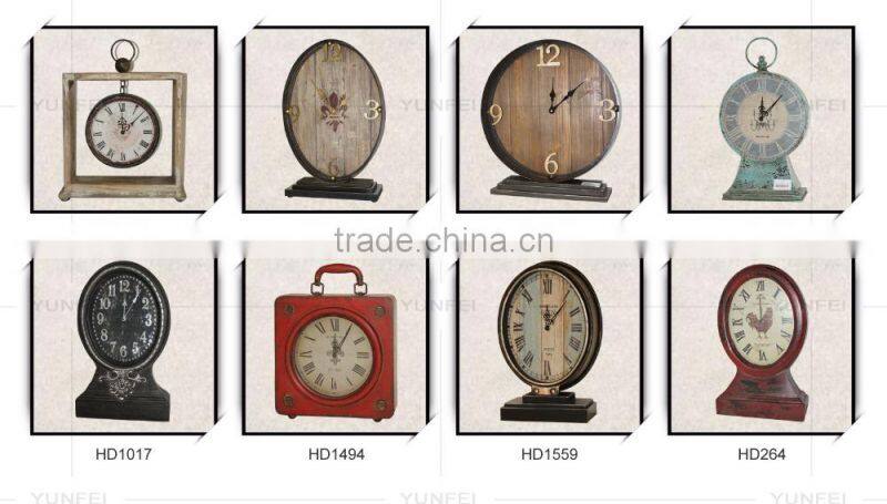 OEM decorator box table clock