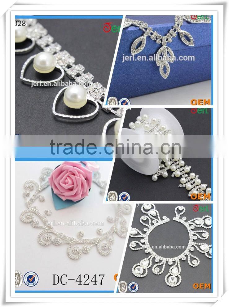 Fashion Crystal Dress Belt Buckle for Sales