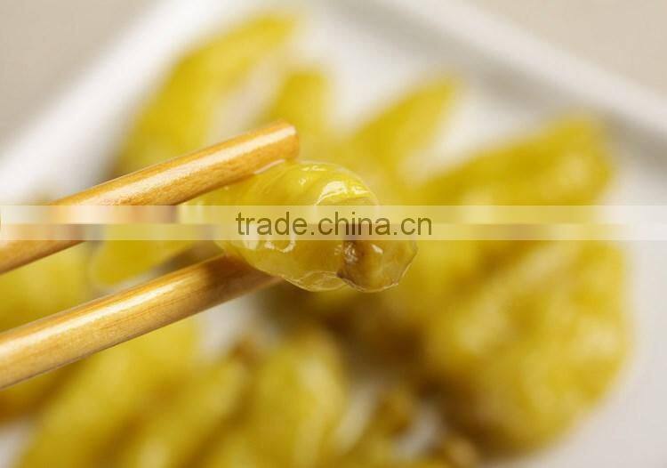 pickled pepper, pickled rod chilli, pickled capsicum frutescens