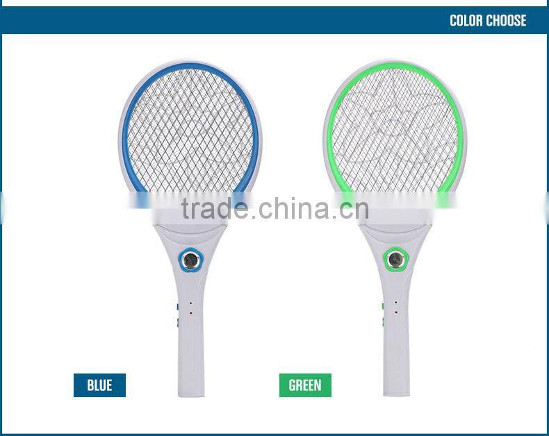 rechargeable mosquito-hitting swatter