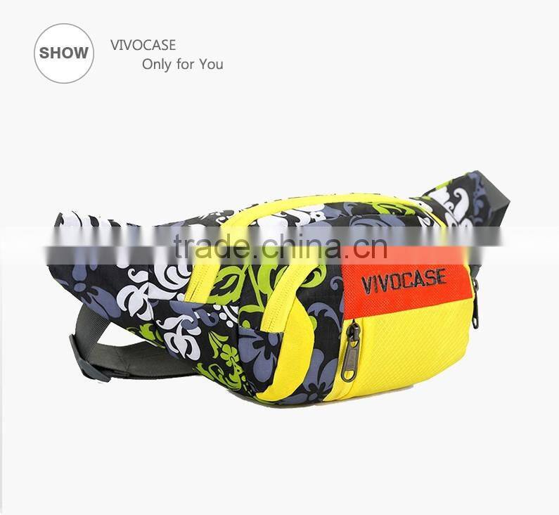 Sports waist bags outdoor running bag lady makeup waist sports bag