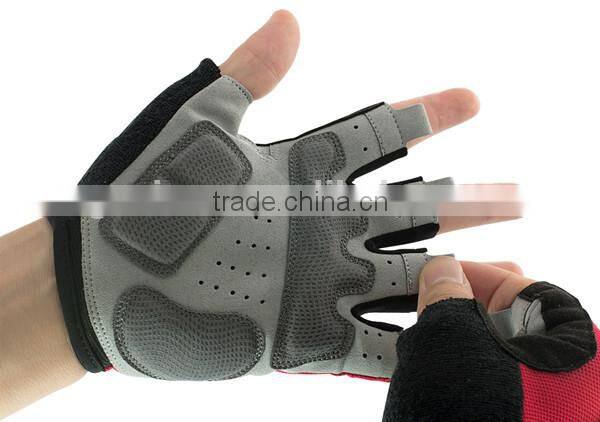 Fashion short sports bicycling racing gloves OEM