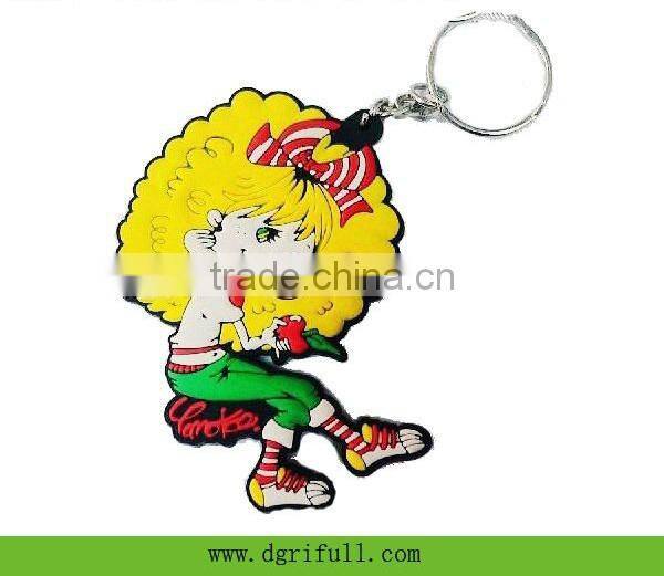 custom silicone keychain