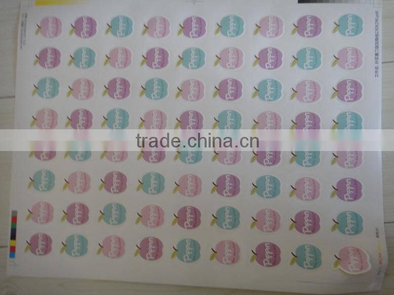 Fancy and cute cartoon printing reusable vinyl decal