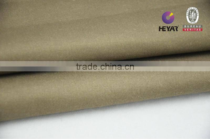 brown khaki twill fabric