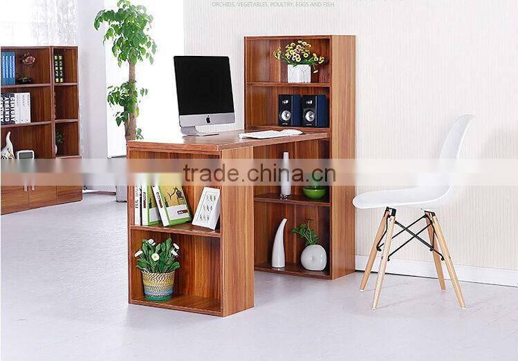 NOAHSION E1 Grade Modern Style Computer Table With Bookcase