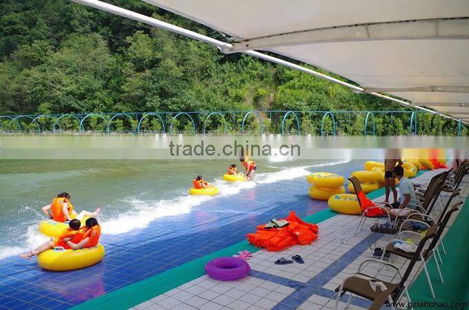 Water Park with Fiberglass Water sldies Rides customized products