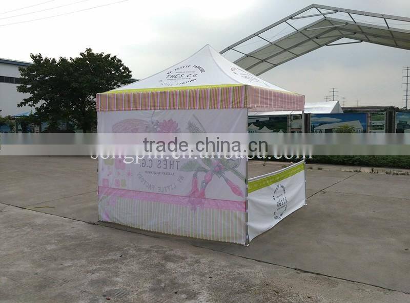 alumninum 10x10 cheap pop up advertising canopy tent