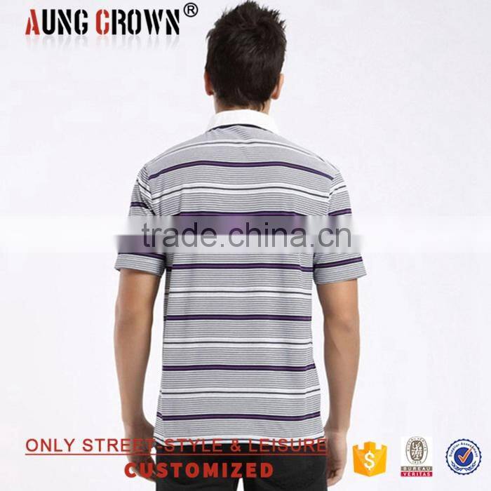 High Quality Fashion Polo T shirts Wholesale Polyester Cotton Casual Wear