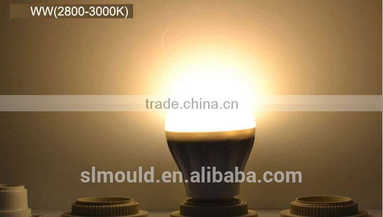 Home 3w5w7w9w12w pc light bulb energy saving lamps screw plastic lightbulb