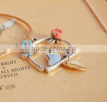 2016 new design summer nature style theme necklace