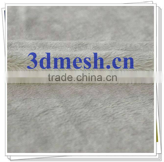 Plain Black Velour Fabric