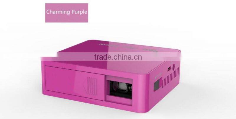 2016 Newest 854*480 DLP 800lumens mobile phone projector UC50 with CE ROHS FCC BIS certification