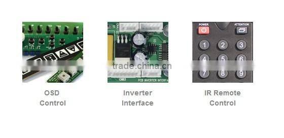 2560*1600 LCD Monitor Main Board with VGA+DVI-D+HDMI+DP+AUDIO+LED