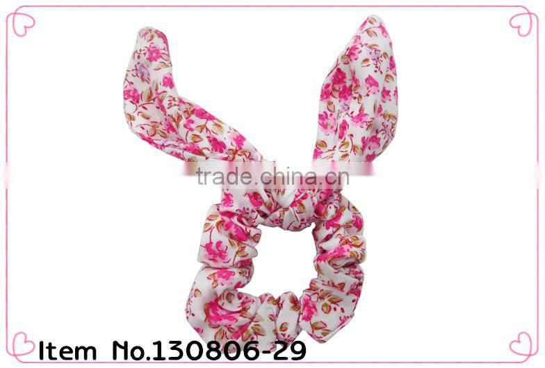 chiffon hair scrunchie ,chiffon Ponytail Holder chiffon hair elastic band