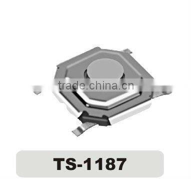 4 pin smd tact switch TS-1187,smt/smd tactile switch