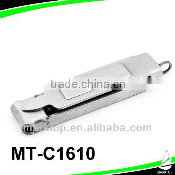 Stain steel fold nail clippers