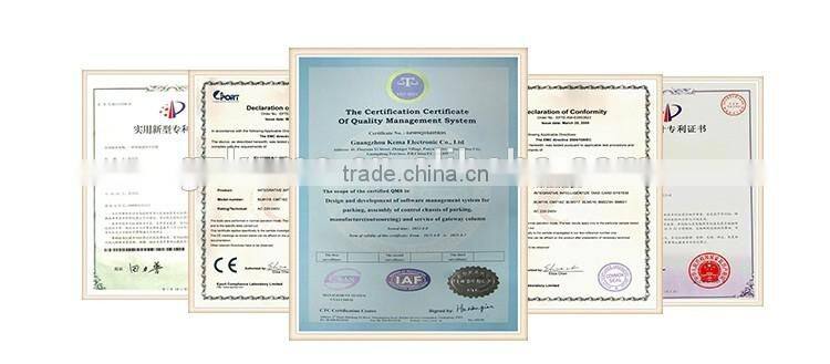 Collision Avoidance waterproof Solar remote control car parking lock