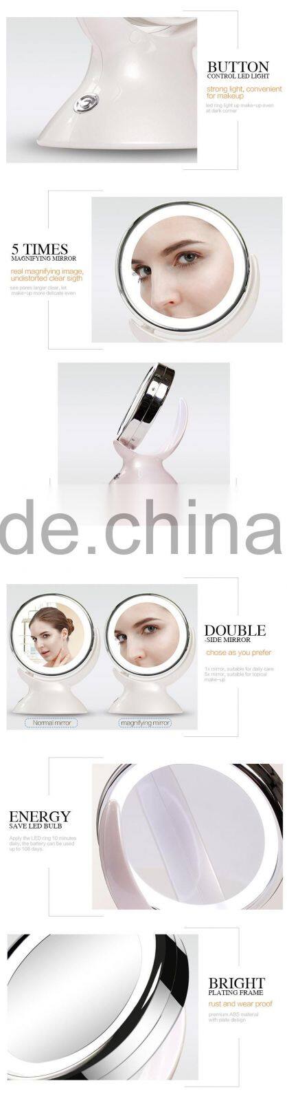 Double-Sided Makeup Mirror Polished Chrome Finished