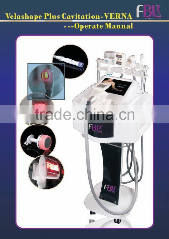 RF Vacuum Roller Warm Massage Skin Tightening With Lipocavitation For Body Shaping