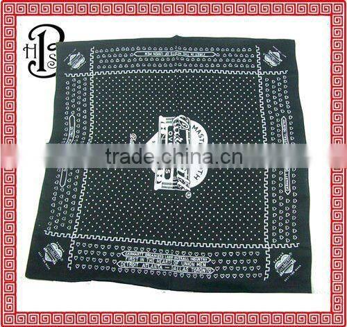 beautiful fashion100% multifunction red cotton bandana