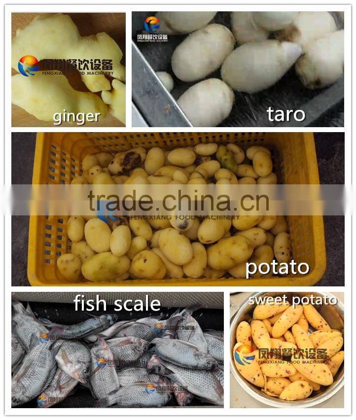 Brush Type Fish Scale Removing Scaling Remover Processing Machine