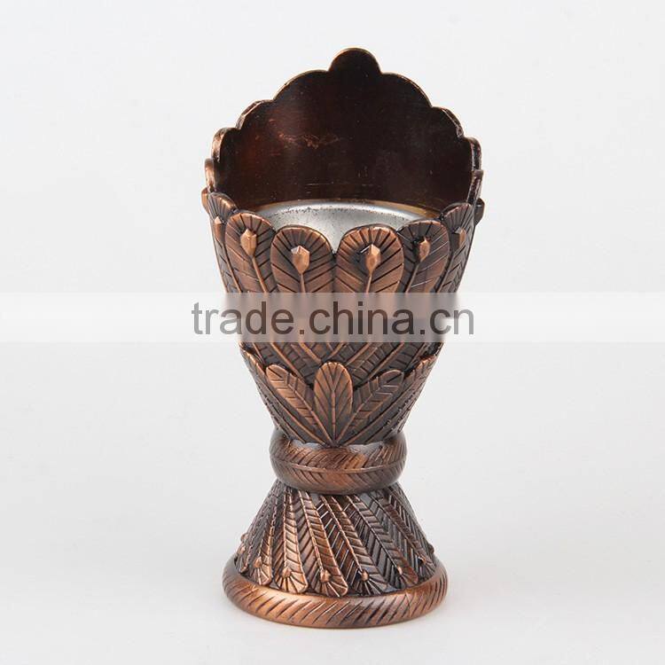 2016 NEW style metal resin arabic antique aroma incense burner