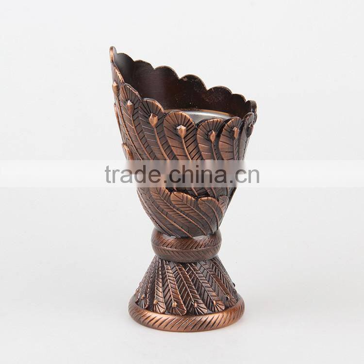 2016 NEW style metal resin arabic antique aroma incense burner