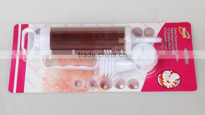 2016 NEW hot sale wholesale Piping Rob Suit Plastic Cake Decorating Tips Pen for Fondant Icing for make cake