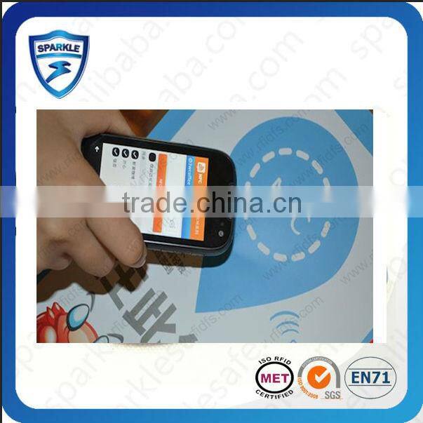 factory price passive ISO/IEC 14443 ntag 203 nfc label