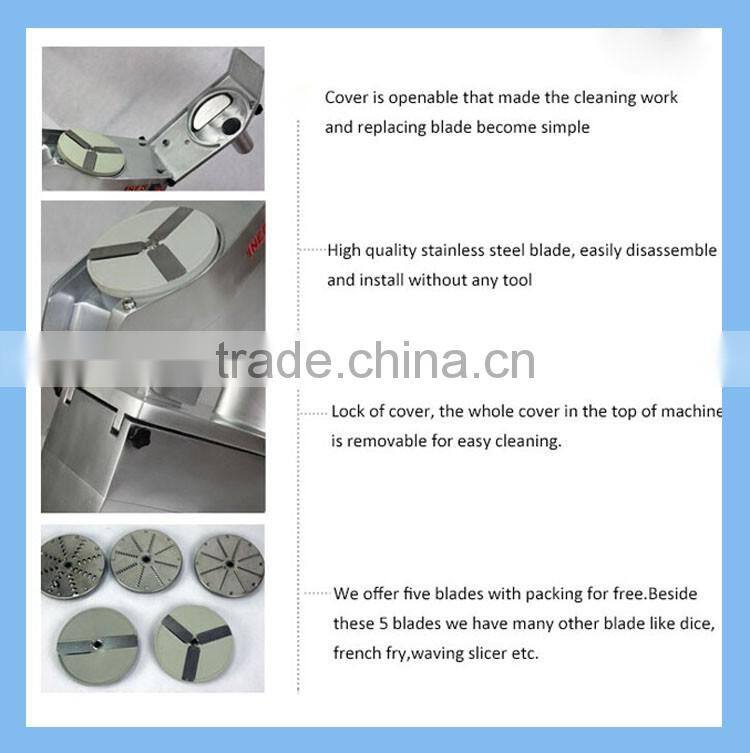 Industrial Desk-top Automatic Vegetable Cutting Machine Export