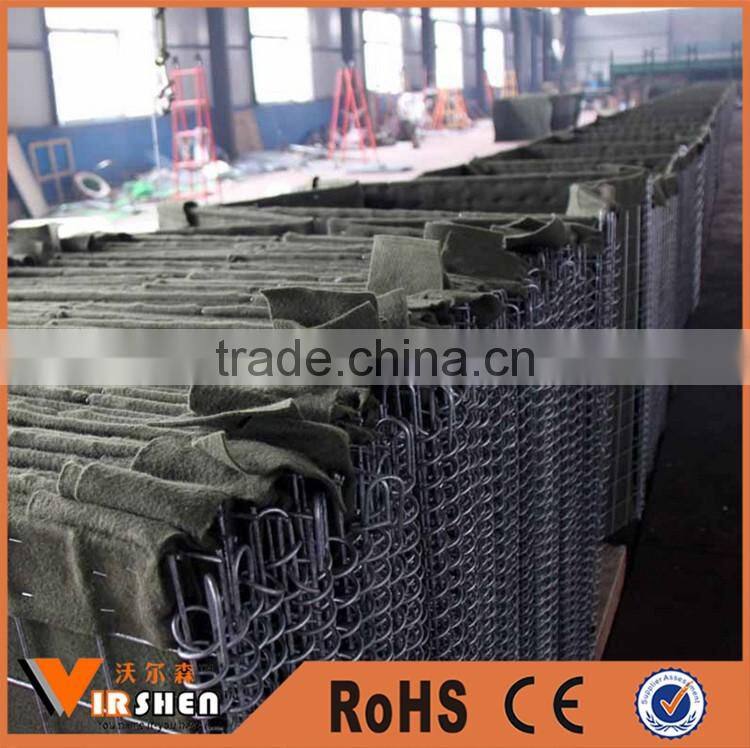 Military Sand Defence Wall Hesco Barrier For Afghanistan