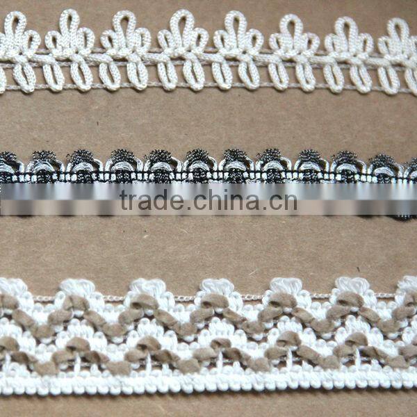 Jacquard New Fashion Lace Trim for Young Girls