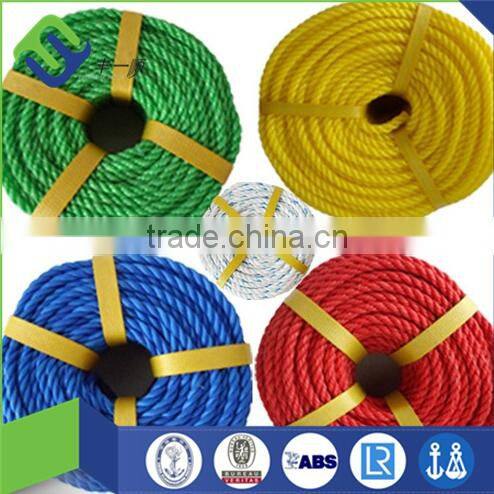CE standard synthetic braided polyethylene rope