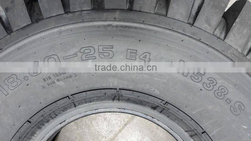 1800 25 l5s pattern port tyre radial OTR tyre for loader chinese tyre prices
